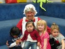 Mrs. Claus with S.T. kids