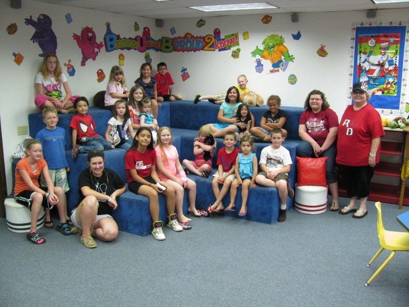 First Craft Day for the Summer Reading program 2013